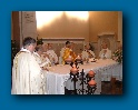 Celebrazione Eucaristica: i concelebranti presieduti dal predicatore
