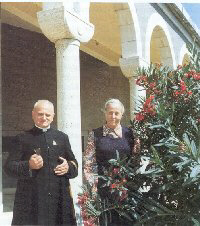 Mons. Novarese e sorella Myriam